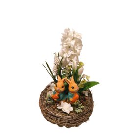 Nyuszis asztaldísz III