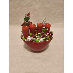 Adventi tál grincs IIII