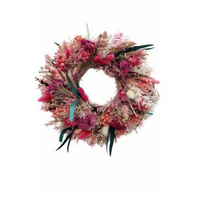 Ajtódísz szárazvirág