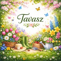 Tavaszi kert varázsa