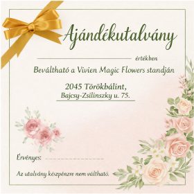 Ajándékutalvány 10000Ft értékű